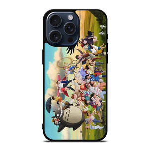STUDIO GHIBLI CARTOON iPhone 15 Pro Max Case Cover