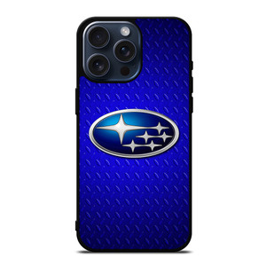 SUBARU BLUE METAL LOGO iPhone 15 Pro Max Case Cover SUBARU BLUE METAL LOGO iPhone 15 Pro Max Case Cover