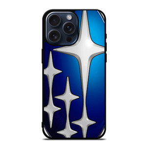 SUBARU ZOOMED LOGO iPhone 15 Pro Max Case Cover SUBARU ZOOMED LOGO iPhone 15 Pro Max Case Cover