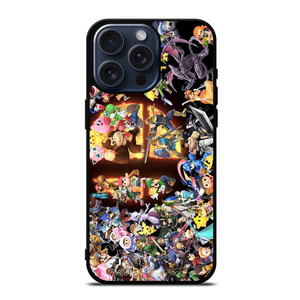SUPER SMASH BROS GAME iPhone 15 Pro Max Case Cover