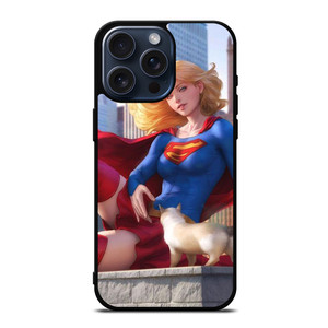 SUPERGIRL DC CARTOON iPhone 15 Pro Max Case Cover