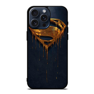 SUPERMAN GOLDEN LOGO iPhone 15 Pro Max Case Cover SUPERMAN GOLDEN LOGO iPhone 15 Pro Max Case Cover