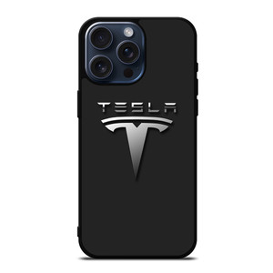TESLA CAR LOGO iPhone 15 Pro Max Case Cover
