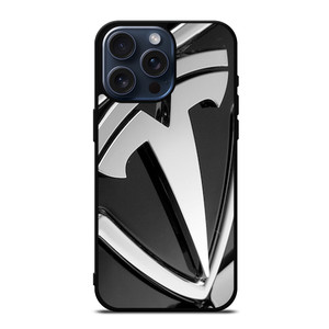 TESLA MOTOR EMBLEM LOGO iPhone 15 Pro Max Case Cover TESLA MOTOR EMBLEM LOGO iPhone 15 Pro Max Case Cover