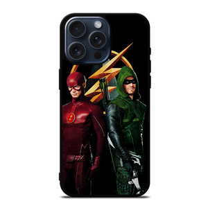 THE FLASH VS GREEN ARROW DC iPhone 15 Pro Max Case Cover