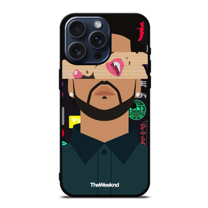 THE WEEKND XO CARTOON iPhone 15 Pro Max Case Cover THE WEEKND XO CARTOON iPhone 15 Pro Max Case Cover
