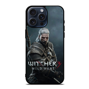 THE WITCHER WILD HUNT POSTER iPhone 15 Pro Max Case Cover