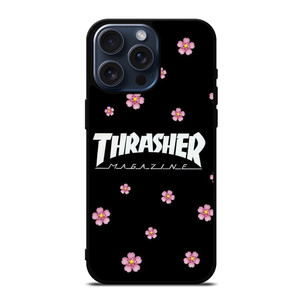 THRASHER SAKURA FLOWER iPhone 15 Pro Max Case Cover