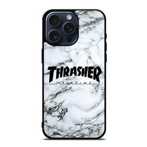 THRASHER SKATEBOARD MAGAZINE MARBLE iPhone 15 Pro Max Case Cover