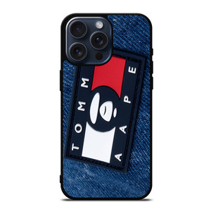 TOMMY HILFIGER JEANS BAPE APE iPhone 15 Pro Max Case Cover