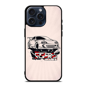 TOYOTA SUPRA POSTER iPhone 15 Pro Max Case Cover TOYOTA SUPRA POSTER iPhone 15 Pro Max Case Cover