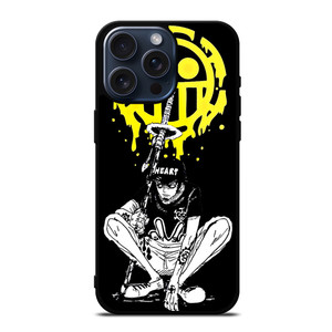 TRAFALGAR LAW ONE PIECE ANIME iPhone 15 Pro Max Case Cover