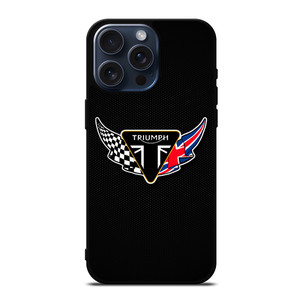 TRIUMPH BRITISH MOTORCYCLES iPhone 15 Pro Max Case Cover