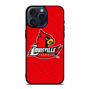 UNIVERSITY OF LOUISVILLE NFL iPhone 15 Pro Max Case Cover