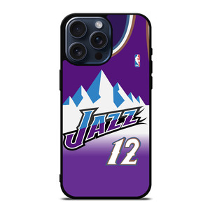 UTAH JAZZ BASKETBALL JERSEY iPhone 15 Pro Max Case Cover