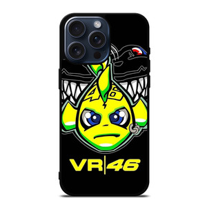 VALENTINO ROSSI 46 LOGO iPhone 15 Pro Max Case Cover VALENTINO ROSSI 46 LOGO iPhone 15 Pro Max Case Cover
