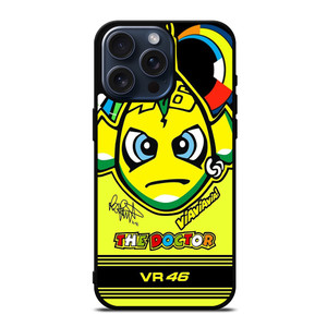 VALENTINO ROSSI 46 MOTOR GP iPhone 15 Pro Max Case Cover