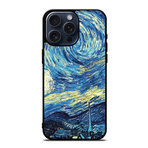 VAN GOGH STARRY NIGHT iPhone 15 Pro Max Case Cover