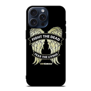 WALKING DEAD DARYL DIXON WINGS iPhone 15 Pro Max Case Cover WALKING DEAD DARYL DIXON WINGS iPhone 15 Pro Max Case Cover