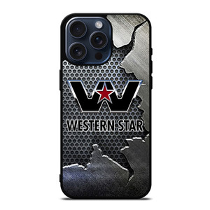 WESTERN STAR METAL LOGO iPhone 15 Pro Max Case Cover WESTERN STAR METAL LOGO iPhone 15 Pro Max Case Cover