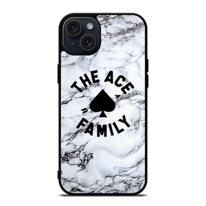 ACE FAMILY MARBLE LOGO iPhone 15 Plus Case Cover ACE FAMILY MARBLE LOGO iPhone 15 Plus Case Cover