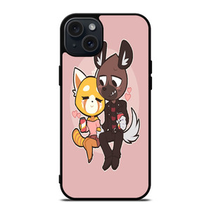 AGGRETSUKO FALLING IN LOVE iPhone 15 Plus Case Cover AGGRETSUKO FALLING IN LOVE iPhone 15 Plus Case Cover