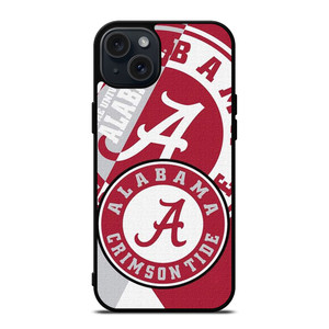ALABAMA CRIMSON TIDE FOOTBALL NFL iPhone 15 Plus Case Cover ALABAMA CRIMSON TIDE FOOTBALL NFL iPhone 15 Plus Case Cover