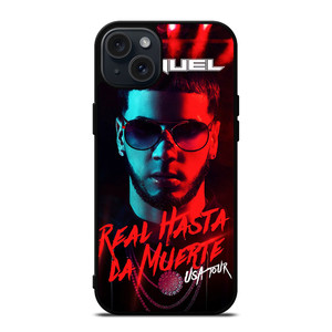 ANUEL AA REAL HASTA LA MUERTE USA TOUR iPhone 15 Plus Case Cover
