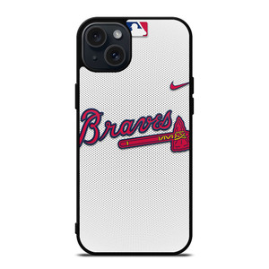 ATLANTA BRAVES BASEBALL LOGO iPhone 15 Plus Case Cover
