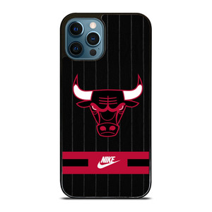 CHICAGO BULLS NIKE STRIPE iPhone 12 Pro Max Case Cover