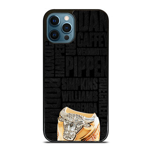 CHICAGO BULLS RING AND NAME iPhone 12 Pro Max Case Cover