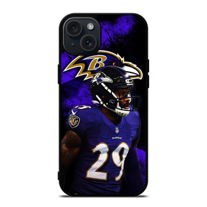 BALTIMORE RAVENS MARLON HUMPHREY 29 NFL iPhone 15 Plus Case Cover