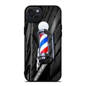 BARBER POLE HAIR CUT iPhone 15 Plus Case Cover BARBER POLE HAIR CUT iPhone 15 Plus Case Cover