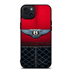 BENTLEY LOGO CAR ICON RED iPhone 15 Plus Case Cover BENTLEY LOGO CAR ICON RED iPhone 15 Plus Case Cover