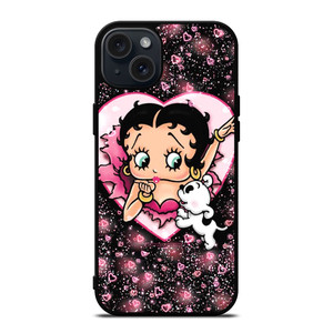 BETTY BOOP CUT LOVE iPhone 15 Plus Case Cover