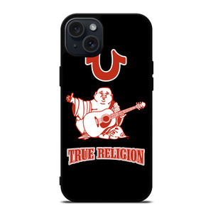BIG BUDDHA TRUE RELIGION LOGO iPhone 15 Plus Case Cover