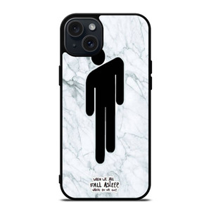 BILLIE EILISH LOGO MARBLE iPhone 15 Plus Case Cover BILLIE EILISH LOGO MARBLE iPhone 15 Plus Case Cover