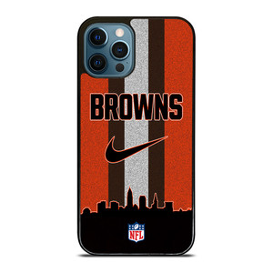 CLEVELAND BROWNS NIKE STRIPE iPhone 12 Pro Max Case Cover