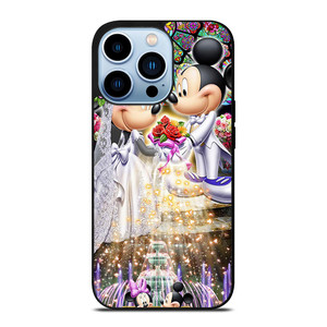 DISNEY MICKEY AND MINI MOUSE Wedding iPhone 13 Pro Max Case Cover