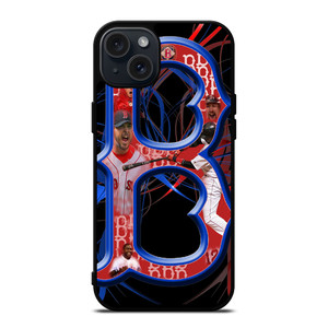 BOSTON RED SOX LOGO ART iPhone 15 Plus Case Cover
