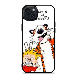 CALVIN AND HOBBES CARTOON 2 iPhone 15 Plus Case Cover CALVIN AND HOBBES CARTOON 2 iPhone 15 Plus Case Cover