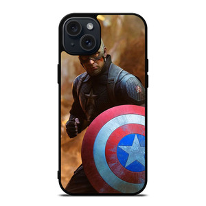CAPTAIN AMERICA AVENGERS ENDGAME iPhone 15 Plus Case Cover