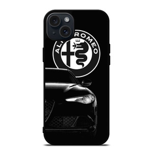 CAR LOGO ALFA ROMEO iPhone 15 Plus Case Cover CAR LOGO ALFA ROMEO iPhone 15 Plus Case Cover