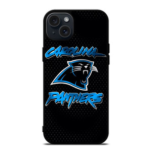 CAROLINA PANTHERS CARBON SYMBOL iPhone 15 Plus Case Cover CAROLINA PANTHERS CARBON SYMBOL iPhone 15 Plus Case Cover
