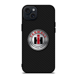 CASE IH INTERNATIONAL HARVESTER CARBON iPhone 15 Plus Case Cover CASE IH INTERNATIONAL HARVESTER CARBON iPhone 15 Plus Case Cover