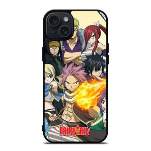 CHARACTER OF FAIRY TAIL ANIME iPhone 15 Plus Case Cover