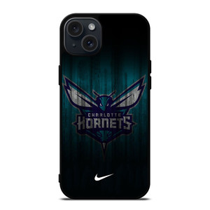 CHARLOTTE HORNETS NIKE iPhone 15 Plus Case Cover