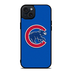 CHICAGO CUBS BASEBALL TEAM ICON LOGO iPhone 15 Plus Case Cover