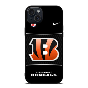 CINCINNATI BENGALS NIKE NFL iPhone 15 Plus Case Cover