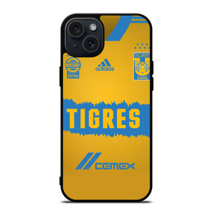 CLUB DE FUTBOL TIGRES UANL JERSEY iPhone 15 Plus Case Cover